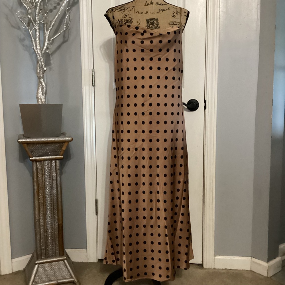 Nicole Miller Satin Midi Dress - Picture 3 of 5